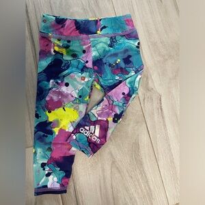 Adidas toddler leggings 12M. Like new.